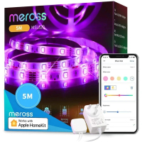 Meross Apple HomeKit 10M 彩光 智能燈帶 -MSL320 | Google assistant | Amazon Alexa 