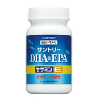 三得利魚油(DHA、EPA)+芝麻明E 120顆