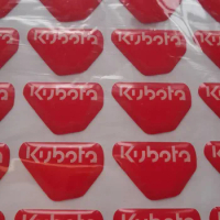 For Kubota 459A Remote Excavator Tractor Slide Loader Power Start Key Badges Sticker Emblem Symbol