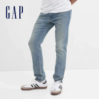【GAP】男裝 修身牛仔褲-淺藍色(728700)