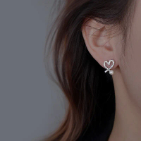 Bông tai, hoa tai nữ HT34 nhẹ nhàng nữ tính phong cách Hàn Quốc