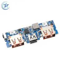 Type-c charging port Dual usb charging bank power board 5V2.4A mobile power supply DIY motherboard booster module