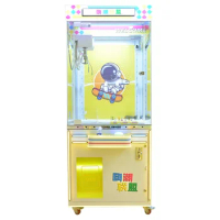 Coin Operated Singapore Doll Claw Machine Arcade Game Machine