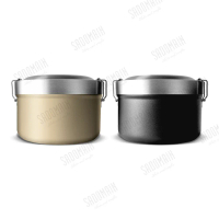 【SADOMAIN 仙德曼】316不鏽鋼輕量保溫／保冷便當盒(850ml)-附品牌束口提袋 LB852#霧面黑-霧面黑
