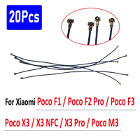 20Pcs，Wifi Signal Wi-Fi Antenna Ribbon For Xiaomi Poco F3 F2 Pro M3 F1 X3 Pro Wire Connector Ribbon Flex Cable