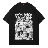 Kaos Tshirt Band PEE WEE GASKINS X GOZEAL kaos band PWG Bahan Kain Katun Combed 24s Premium Dengan S
