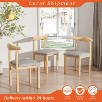 【Gembira】Kerusi Makan Dining Chair Study Chair Living Room Chair Dressing Stool Computer Chair Nordi
