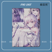 Emilia Anime Re:Life in ipad Case For iPad Air 4 5 10.9 Mini 5 6 for 2020 pro 11in IPad Air 1 2 9.7 Tablet With Pencil Holder