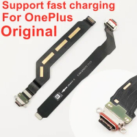 Original USB Charging Flex Cable For OnePlus Nord 2 5G 11 10 Pro 10T 10R 6 7 7T 8 8T 9 Pro PCB Charger Port Board Dock Connector