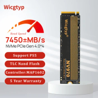 Wicgtyp SSD M2 NVMe 512gb 1tb 2tb PCIe 4.0x4 Internal M.2 Ssd 1 tb 2TB NVME 2280 Hard Disks For PS5 PC Laptop Desktop SSD NVMe