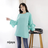 BLOUSE WANITA XXL MURAH / BLUS FORMAL SEHARI HARI XXL / BLUS MURAH JUMBO  10C