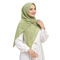 Rabbani - Kerudung Segi Empat Zahira New Large V2 570 Sage