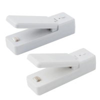 Handheld Portable Resealer Plastic Bag Sealer for Food Saver Storage Snack Fresh Sealing Machine USB Charging
