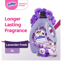 💖   Softlan Anti Wrinkles Lavender Fresh (Purple) Fabric Softener 5L