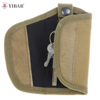 Key Wallet 1PCS Outdoor Military Molle Pouch Belt Small Pocket Keychain Holder Case Waist Key Pack Bag Tactical EDC