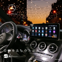 M1A M-Benz賓士 GLC250 4MATIC 12吋多媒體導航安卓機 Play商店 APP下載 八核心 WIFI