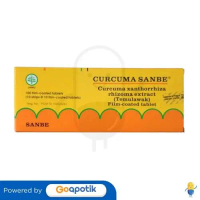Curcuma Sanbe Box 100 Tablet Best Seller
