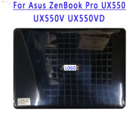 For Asus ZenBook Pro UX550 UX550V UX550GDX UX550VE UX550VD Laptop LCD Screen Blue Touch Screen Digitizer 1920X1080FHD Upper Part