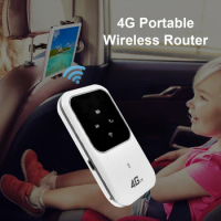 Mobile Broadband Hotspot Unlocked Portable Car Mobile Broadband Pocket 2.4G Wireless Router 100Mbps Hotspot