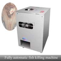 Automatic Fish Cleaning Killing Gutting Scaling Machine Price Fish Descale And Open Back Machine