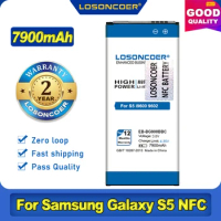 7900mAh Battery For Samsung Galaxy S5 NFC G900M G9008V G900S G900F 9006V 9006W 9008W EB-BG900BBC EB-BG900BBE /BBU Batteries