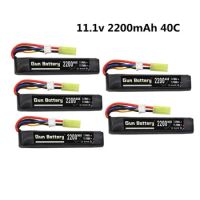 103mm 11.1V 2200mAh Lipo Battery for Water Gun 3S battery for Mini Airsoft BB Air Pistol Electric Toys Guns Spare Parts