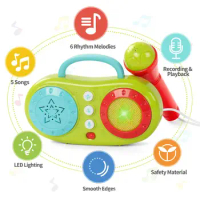 Portable Speaker Toy Microphone Karaoke Machine Toy Kids Karaoke Machine for Teens