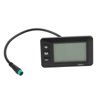 36V 48V basikal elektrik GD01 paparan LCD paparan masa nyata kalis air Plug Kit penukaran E-bike