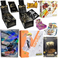 KAYOU Genuine Naruto Cards Box Anime Figure Card Booster Pack Naruto Full Range Ex Package Anime Characters Bronzing Collection