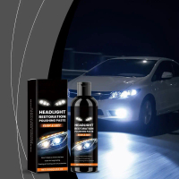 Car Headlight Polishing Paste Car Light Care Brightening Stains Cleaning T4P3