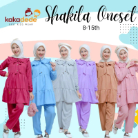 Setelan Muslim Anak Perempuan • Setelan Shakila Orisabilaqu