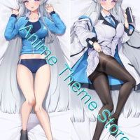 Blue Archive Ushio Noa Dakimakura Waifu 2-Side Print Anime Pillowcase Body Long 2Way Pillow Case Cus