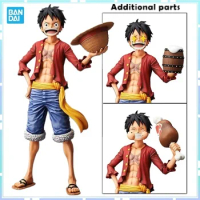 （In Stock） Bandai Original Banpresto Anime One Piece GRANDISTA NERO Luffy Barbecue Wine Cup Action Figures Model Toys