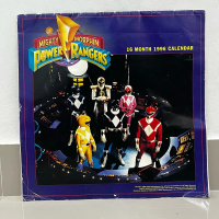 Kalender 1995-1996 power rangers 16 bulan