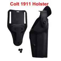 Tactical Accessories For Colt 1911 Military Paintball Shooting Airsoft Pistol Gun Holster Hunting Quick Drop Belt Holster