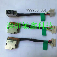 DC Power Jack in Cable For HP ENVY X360 M6-W M6-AR M6-AR004DX Laptop 799735-S51