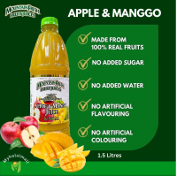 JUS EPAL & MANGGA (Apple Manggo Juice), JUS EPAL & LEMON (Apple Lemon Juice), JUS EPAL & JAMBU, (APP