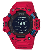【CASIO卡西歐】 G-SHOCK 心率偵測 GPS定位 藍牙太陽能運動錶 - 紅 (GBD-H1000-4) 廣三SOGO