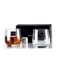 品味生活 Lucaris 香港系列威士忌杯370ml(2入禮盒組)/1組