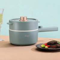 ADA Electric Cooker 1.5L Multifunctional Cooker WITH STEAMER Non-Stick Pan Frying Integrated Pot Ele