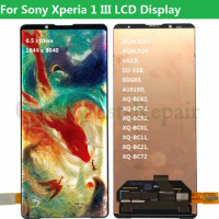 6.5" Original OLED For Sony Xperia 1 III LCD Display Touch Screen Digitizer Assembly Replacement For Sony x1 III XQBC62/V lcd
