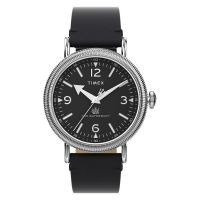 【TIMEX】天美時 Waterbury 40毫米經典紳士手錶 黑TXTW2W20200