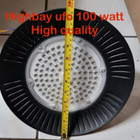 Lampu led highbay ufo 100 watt led gantung industri body tebal 220v