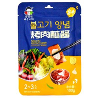 韓式烤肉醬韓國風味即食烤肉蔬餸蘸醬用蒜頭蓉燒烤蘸料辣醬