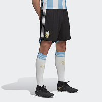 Adidas AFA H SHO [HB9216] 男 足球 短褲 球褲 阿根廷隊 世界盃 世足賽 中腰 黑 白