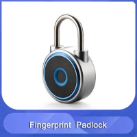YDPL-0167 Smart Fingerprint Padlock Automatic Fingerprint Lock for Luggage Interior Door and Bag Fingerprint Lock