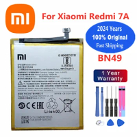 2024 Year Xiao Mi Original Battery BN49 For Redrice Xiaomi Redmi 7A Redmi7A Redmi 7 A BN 49 4000mAh Battery Bateria Fast Deliver