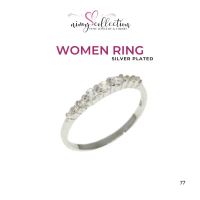 WPS01 Cincin Silver 925 Plated Cincin Perempuan Women Ring
