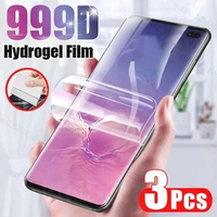 3Pcs Hydrogel Film for Samsung Galaxy S8 S9 S10 S20 S21 S23 S22 Ultra Plus Screen Protector