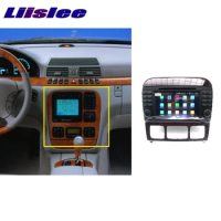 For Mercedes Benz MB S W220 S55 LiisLee Car Multimedia GPS Audio Hi-Fi Radio Stereo Original Style Navigation NAVI